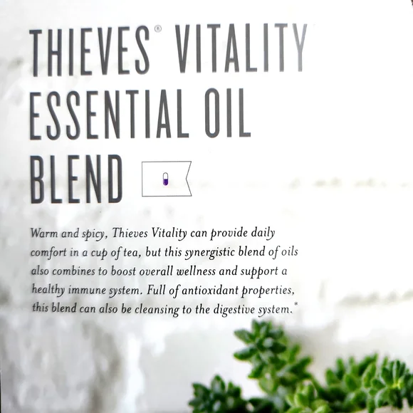 Thieves Vitality 5ml Essential Oil Sealed Nwt - Picture 2 of 7